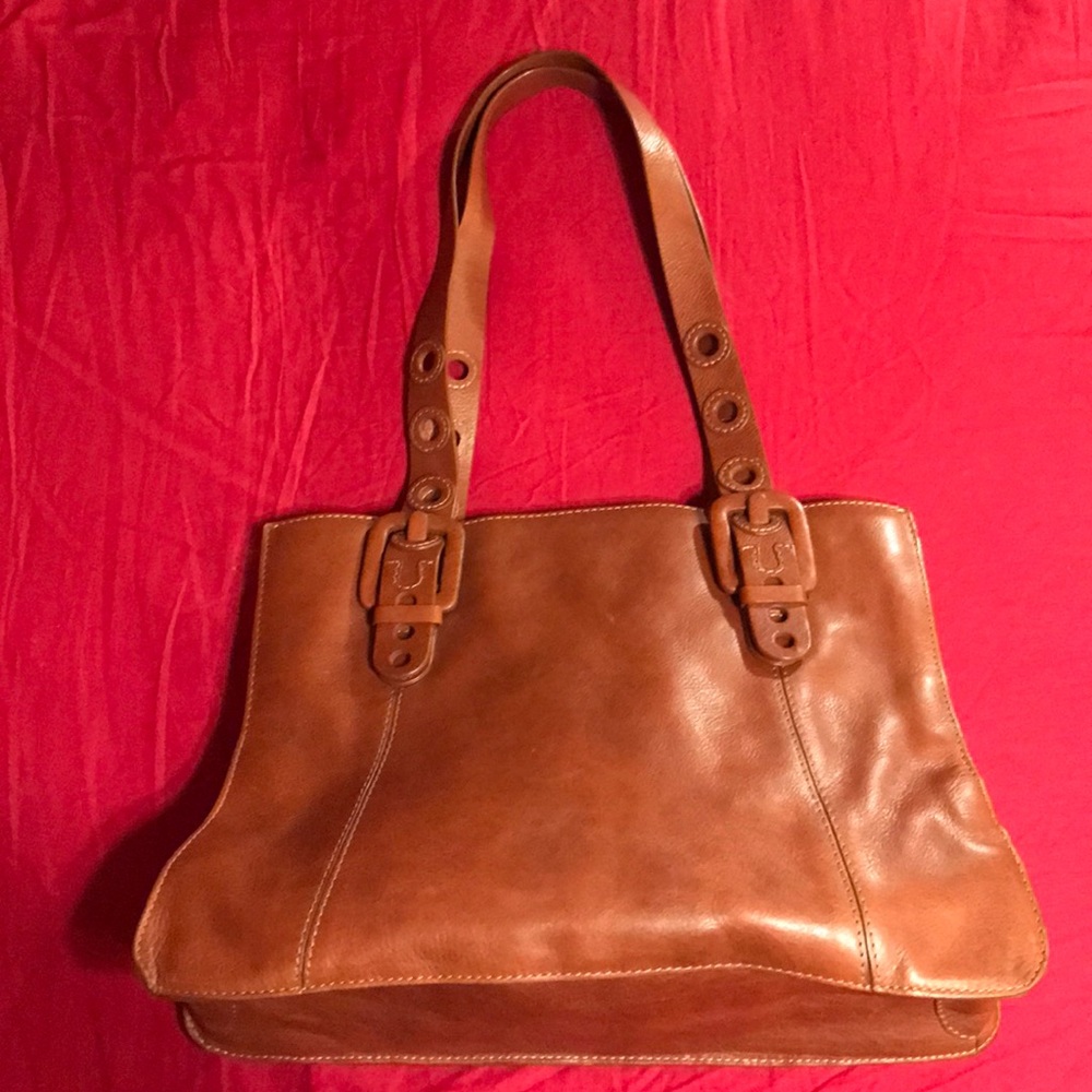Beautiful Leather Via Spiga Tote Bag